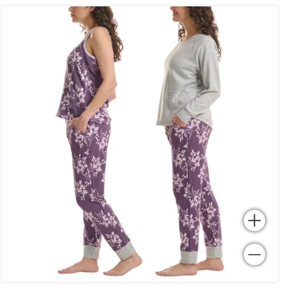 NWT Live Love Lounge Ladies' 3-piece Lounge Set - Picture 3 of 4